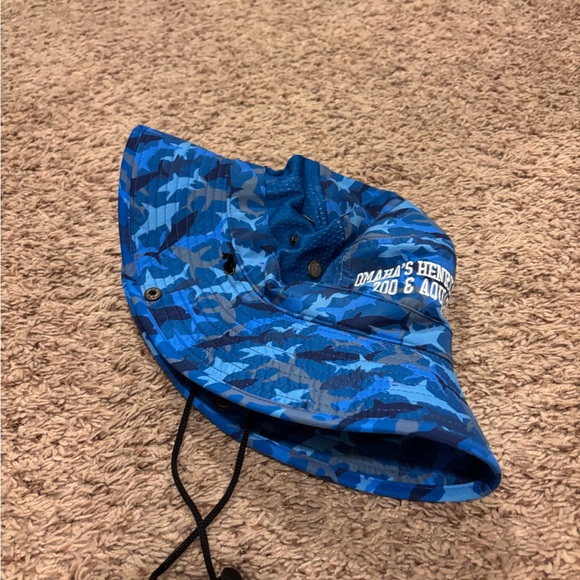 Accessories - Blue Camo Bucket Hat